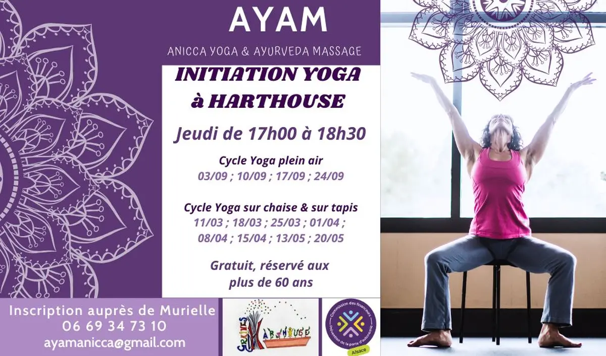 Parcours Yoga et marche à Harthouse