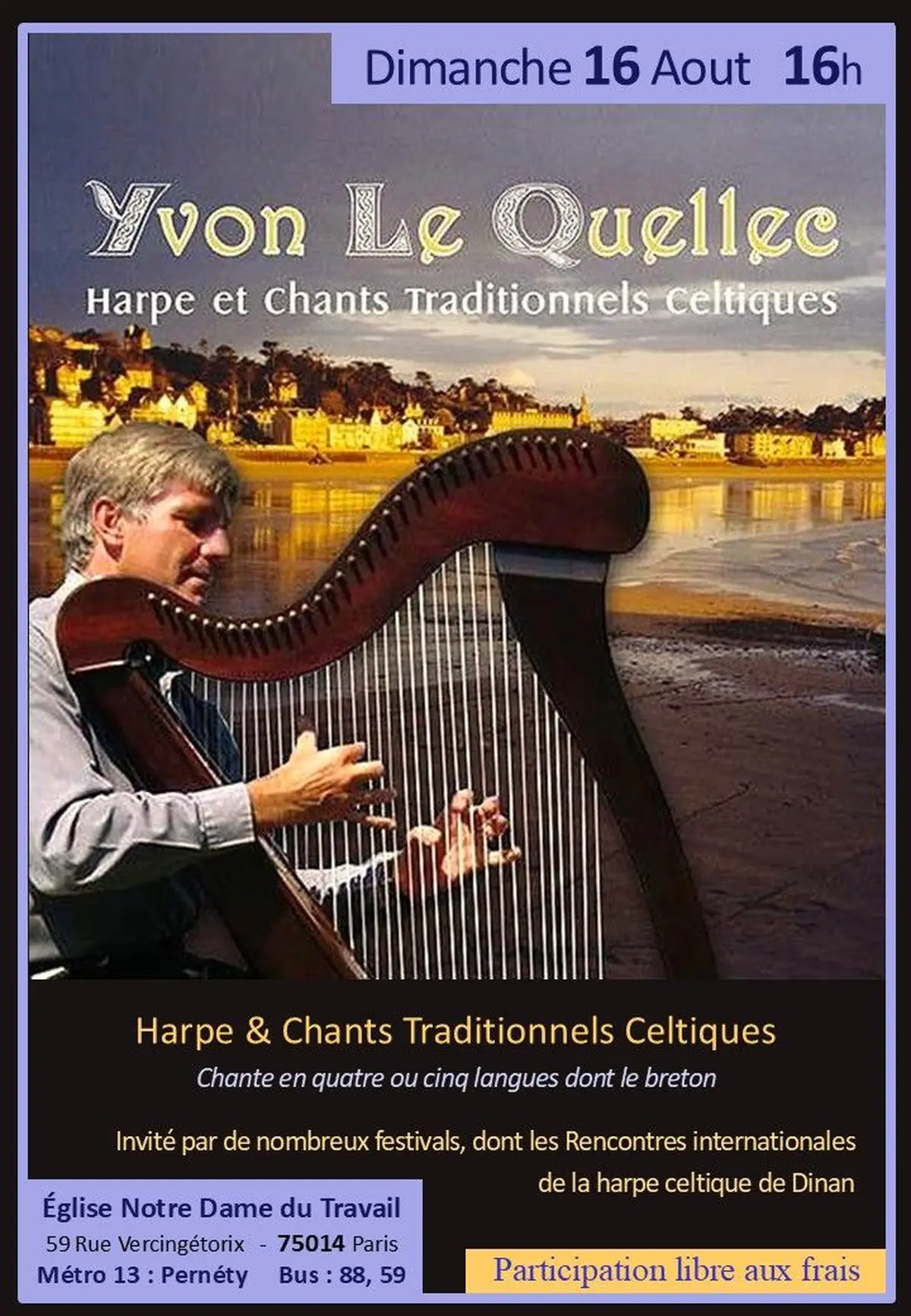 Harpe & Chants Traditionnels Celtiques