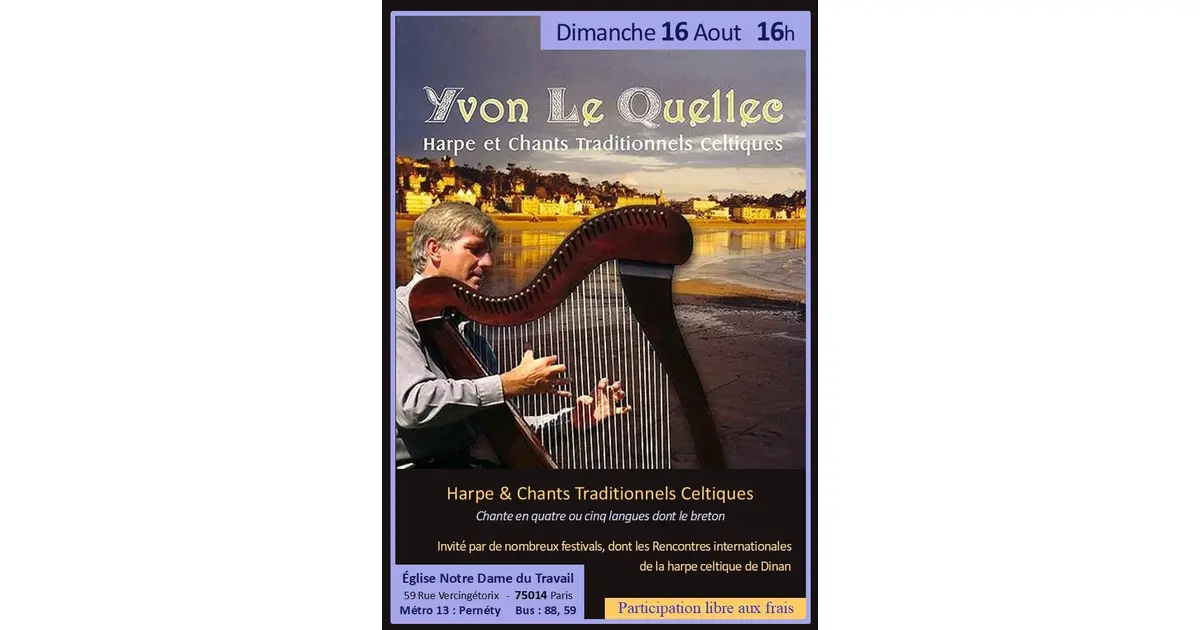Harpe & Chants Traditionnels Celtiques