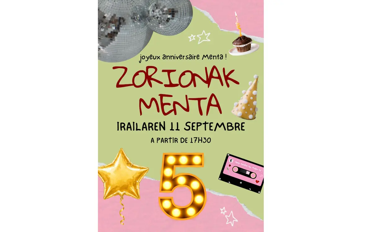 5ème anniversaire de la Librairie Menta