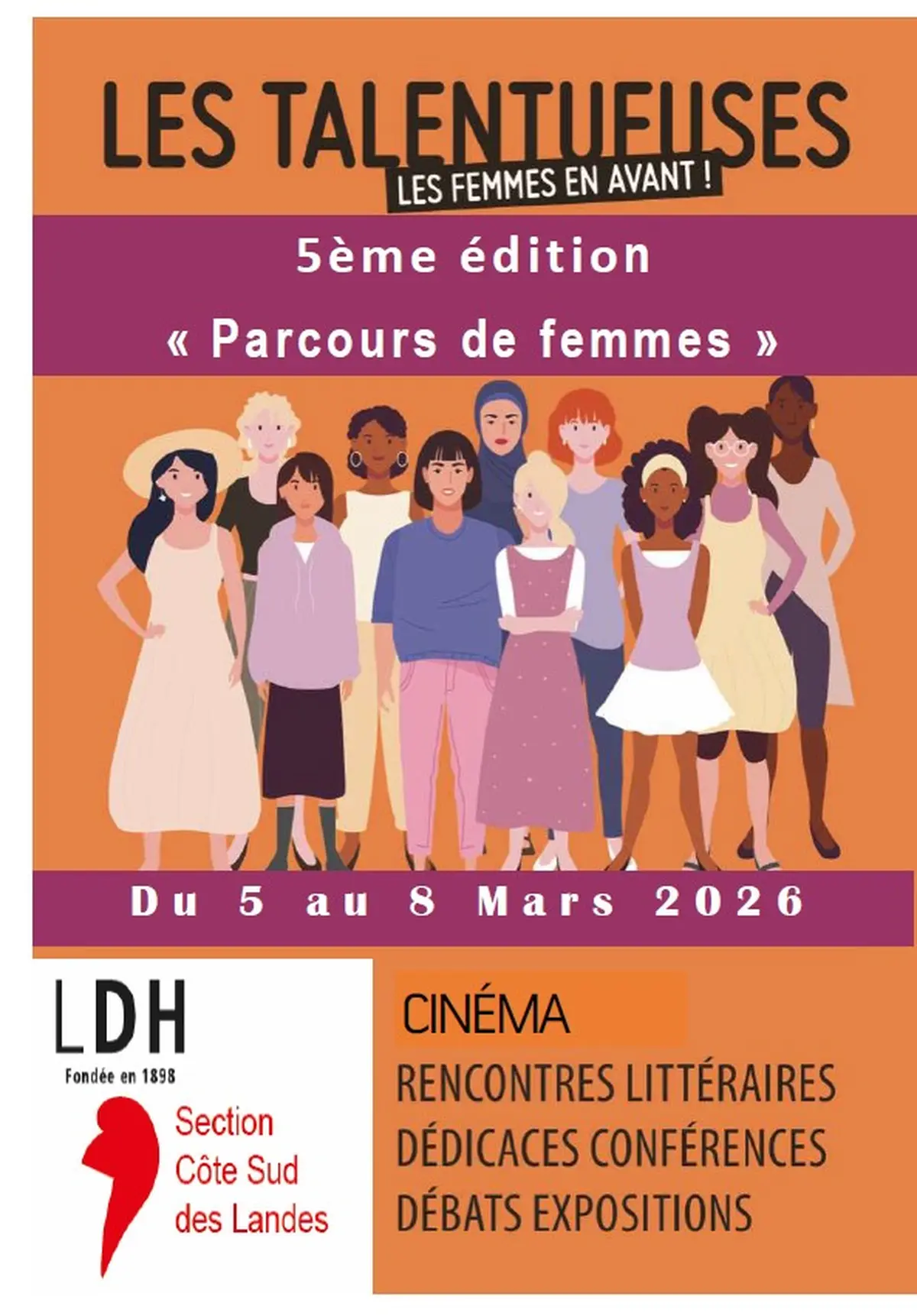 5ème édition Les Talentueuses, Parcours de Femmes !
