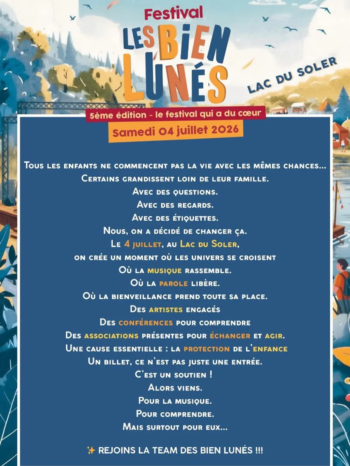 5ème éditions Festival Les Biens Lunés