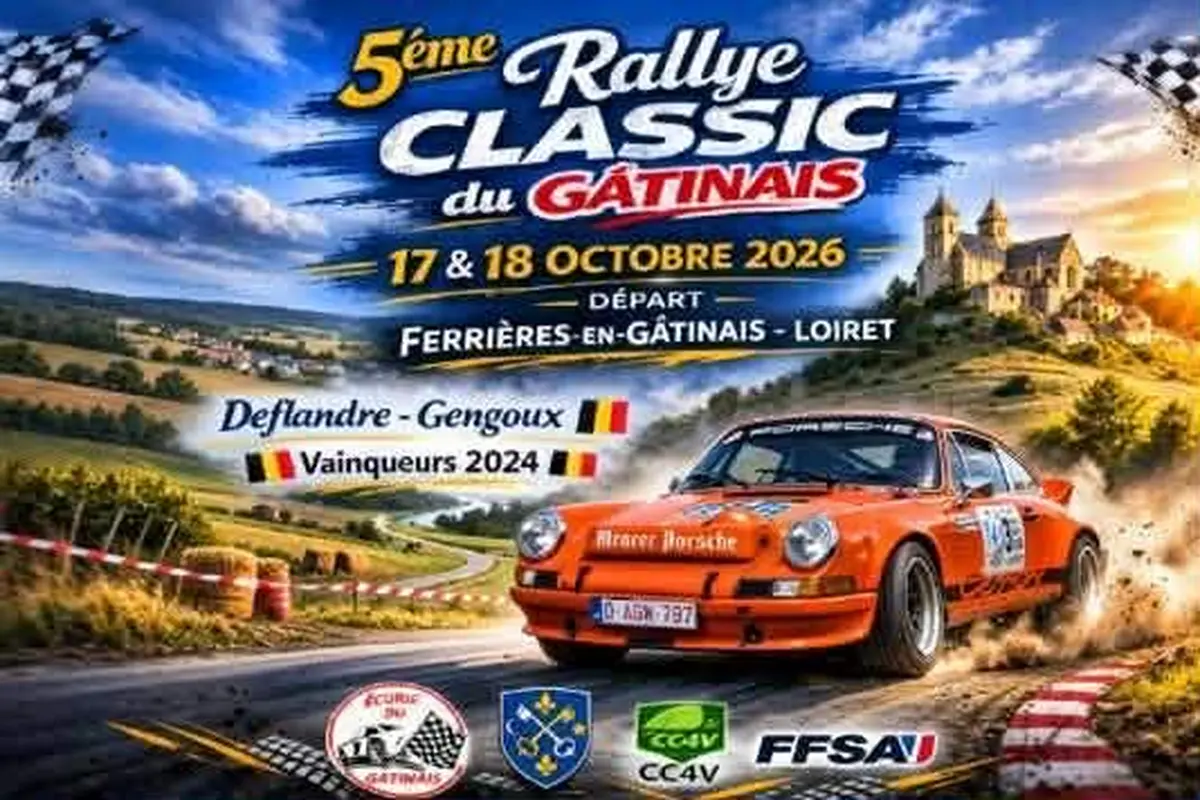 5ème Rallye Classic du Gâtinais
