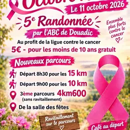 5ème randonnée Octobre Rose