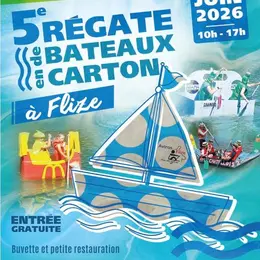 5ème régate de bateaux en carton sur la Meuse