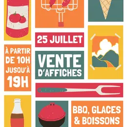 Grande braderie & vente d'affiches du Cinéma Vox
