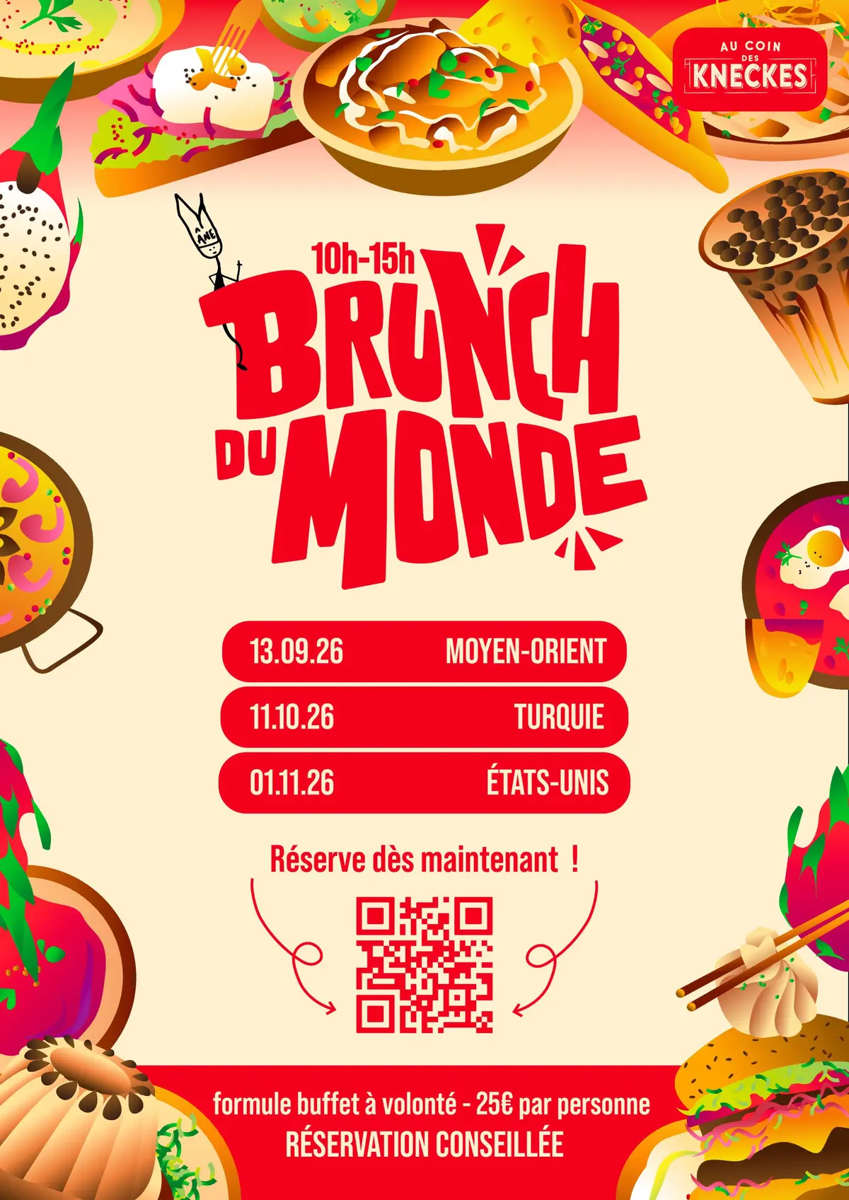 Les Kneckes font le tour du monde ! 