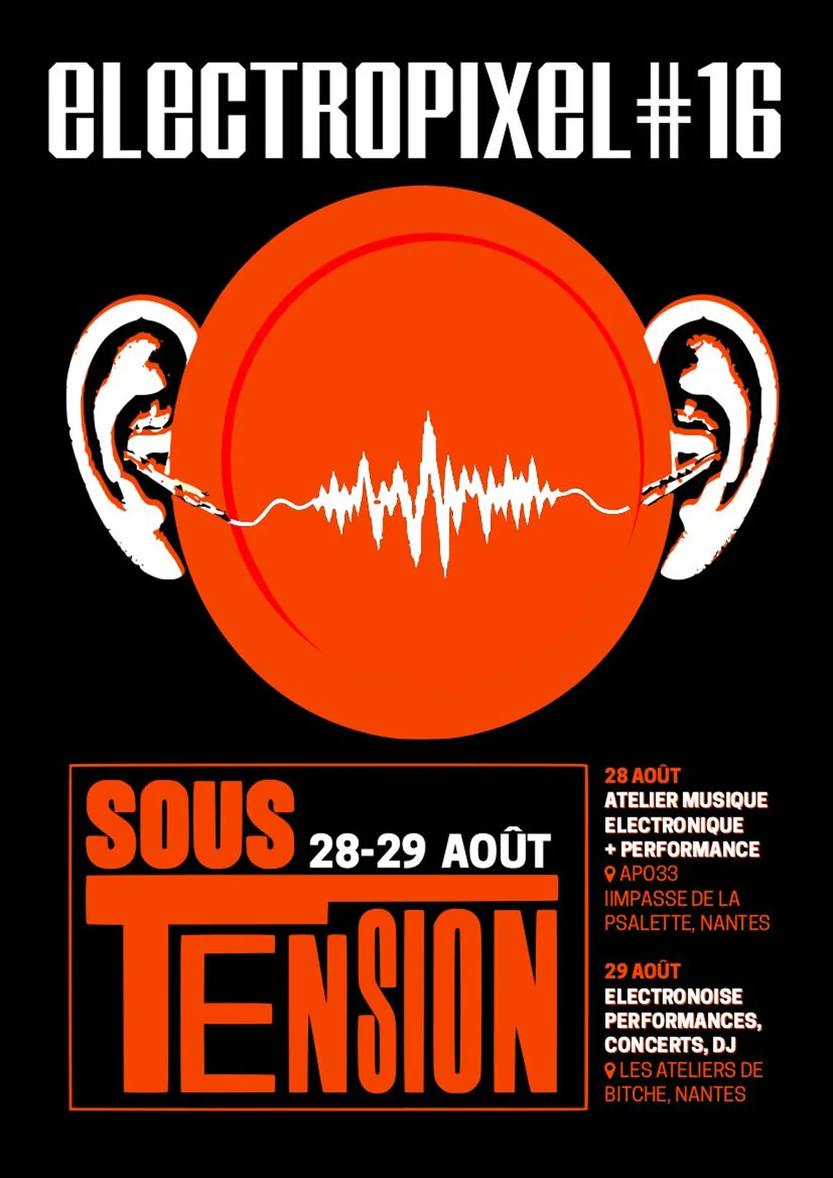 Atelier Musique Electronique - Electropixel #16