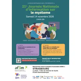 Journée d'information sur le myélome à Strasbourg