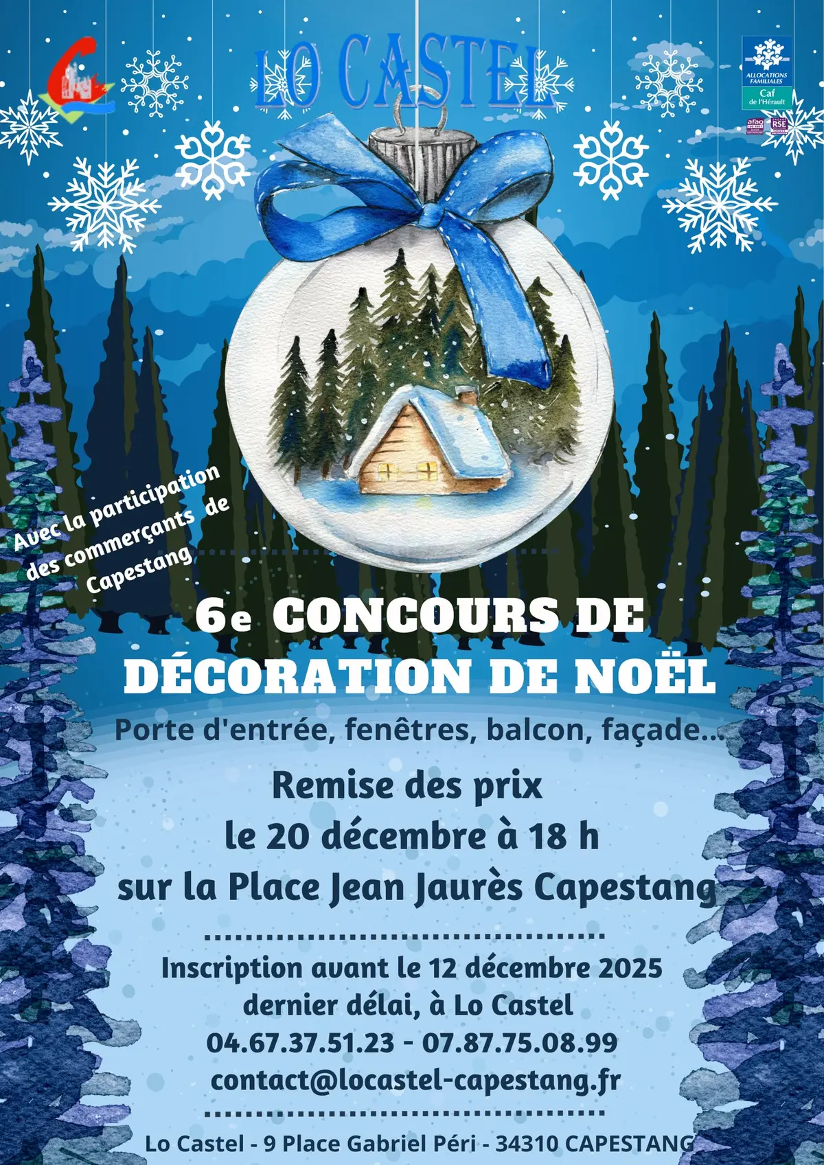 6 ème Concours De Décoration De Noël