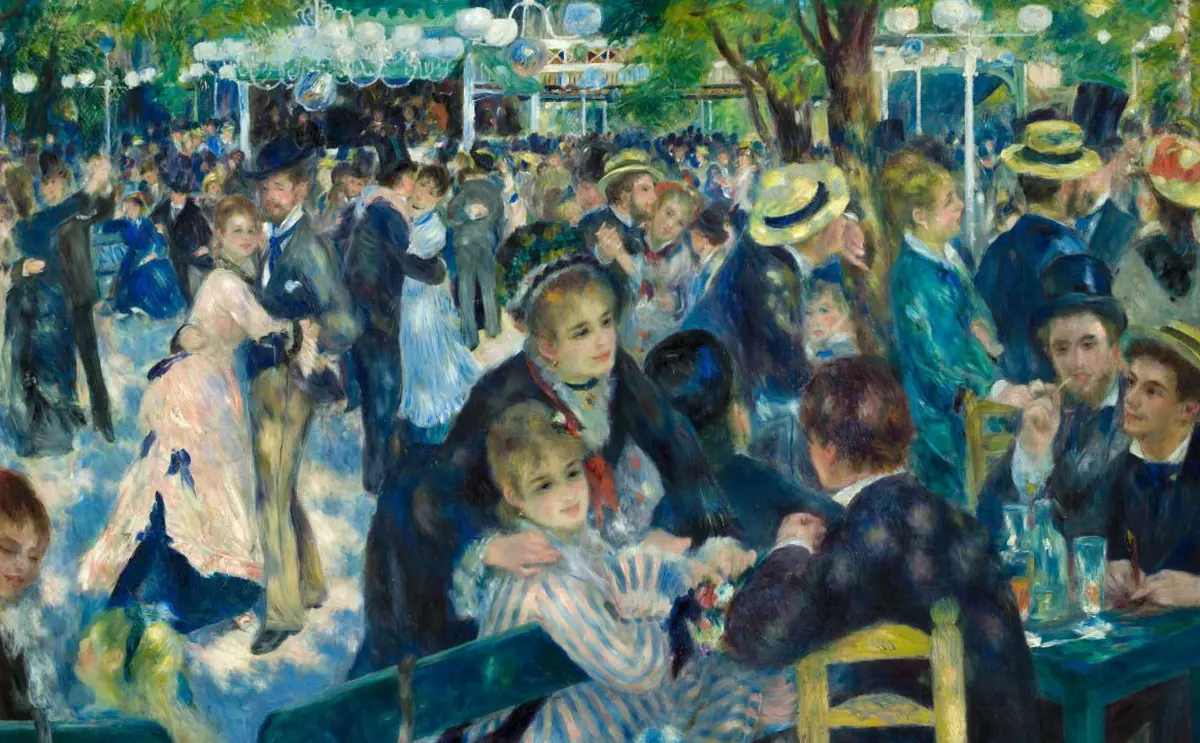 Le Moulin de la Galette, 1876 - Renoir