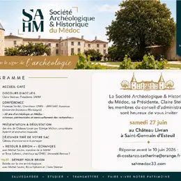 60 ans d'archéologie dans le Médoc au Château Livran