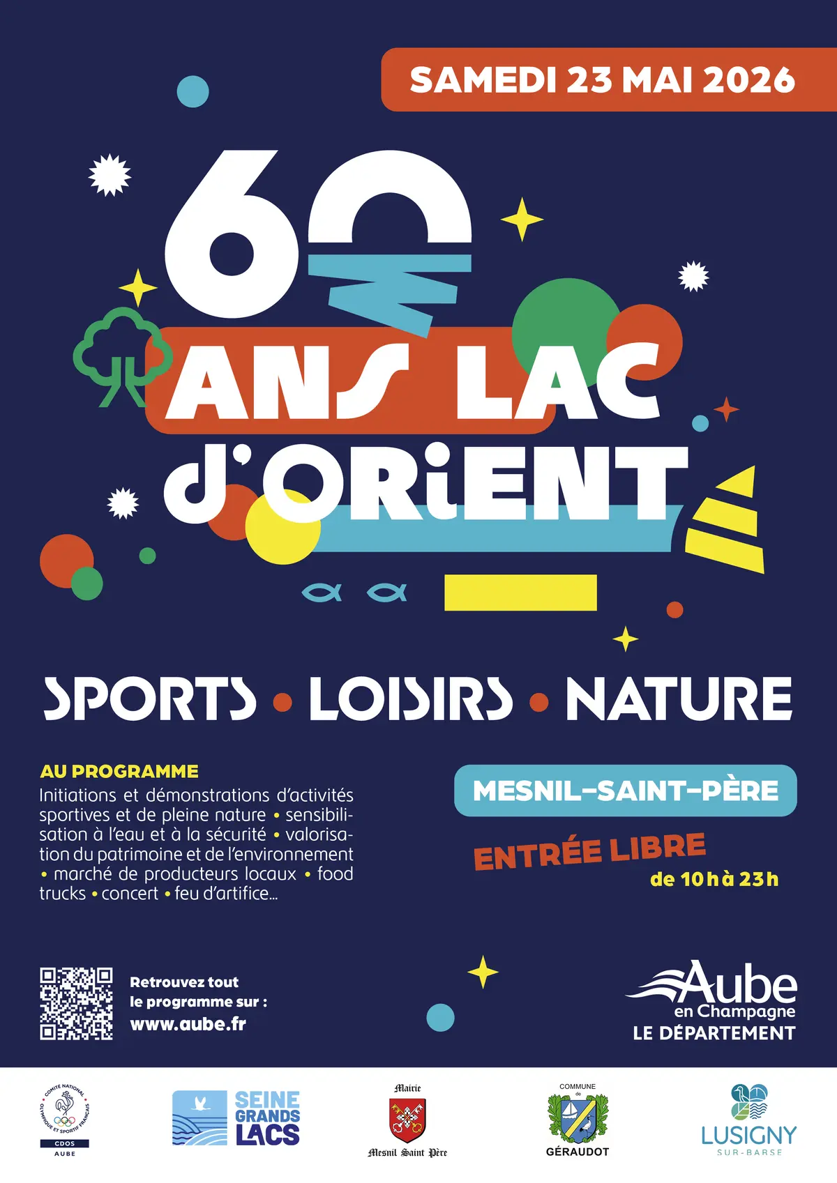 60 ans du lac d'Orient