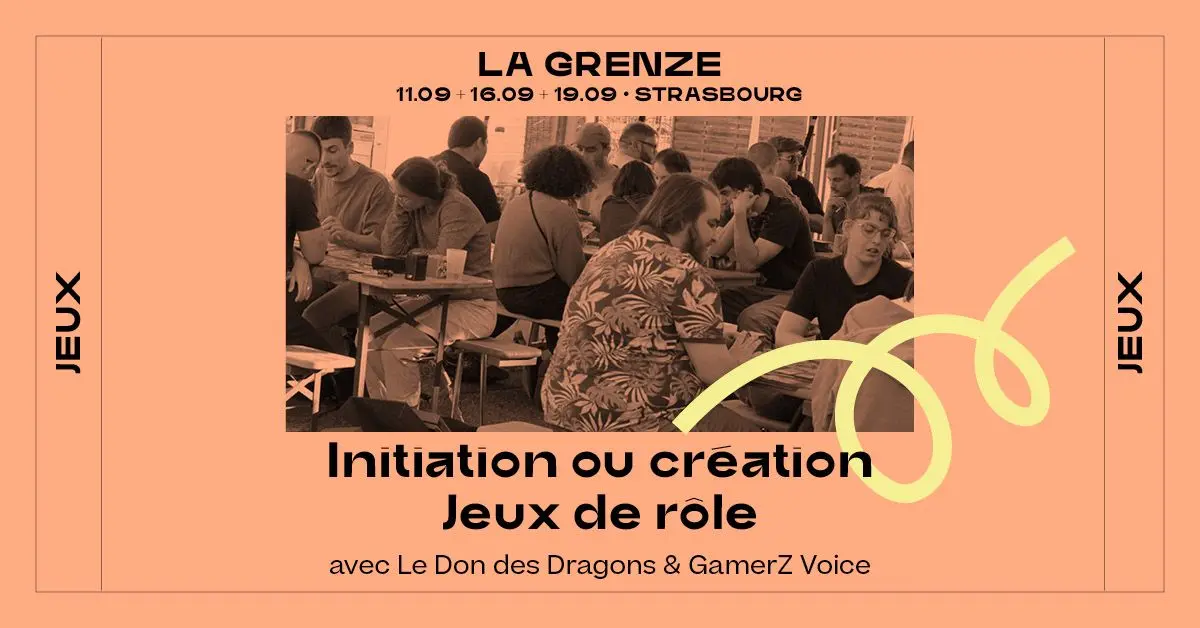 Initiation Jeu de Rôle avec Le Don des Dragons et GamerZ Voice