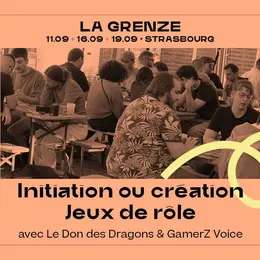 Initiation Jeu de Rôle avec Le Don des Dragons et GamerZ Voice