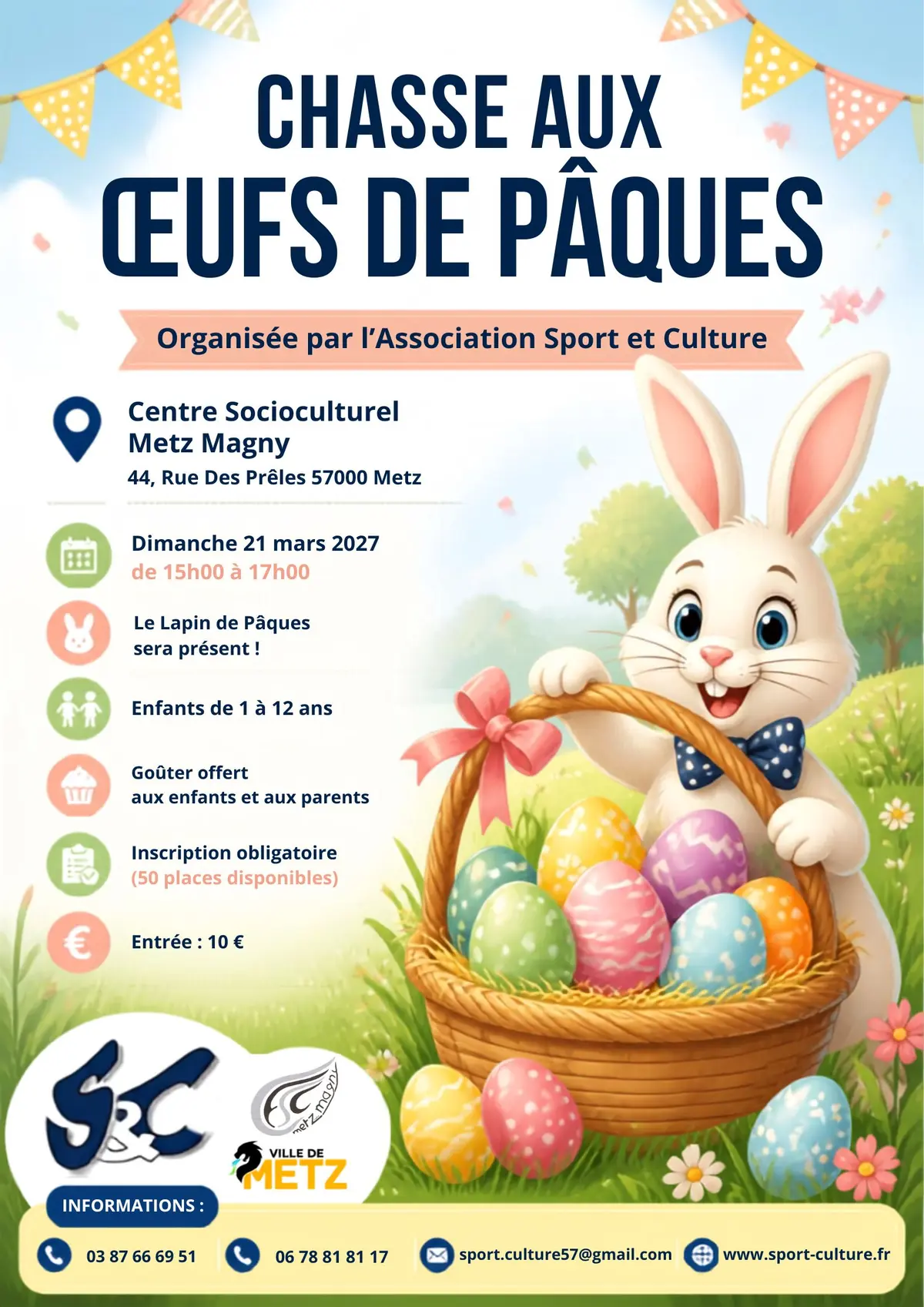 Chasse aux œufs de Pâques