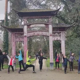 Nordic Yoga® au bois de Vincennes – Tournée des Châteaux