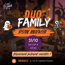 Family Duo Halloween : atelier danse parent-enfant à Sierentz