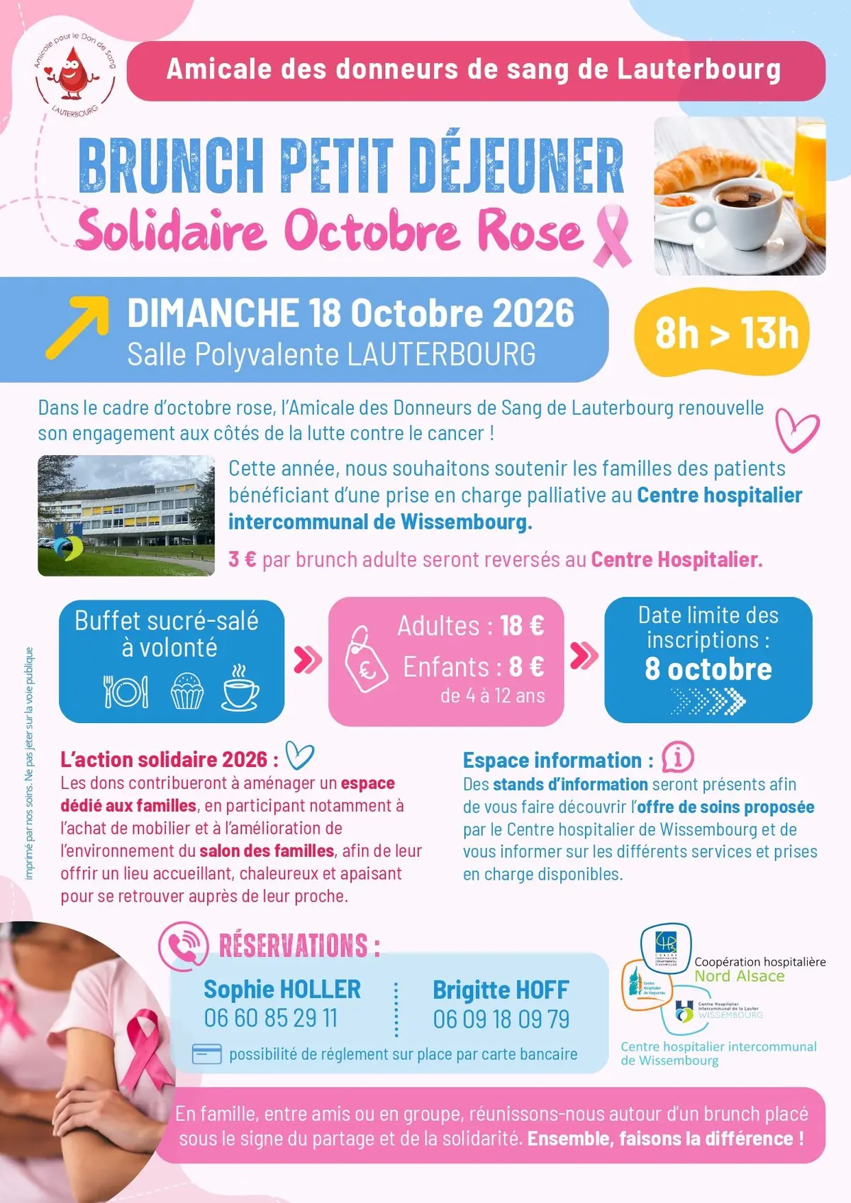 Brunch petit-déjeuner solidaire