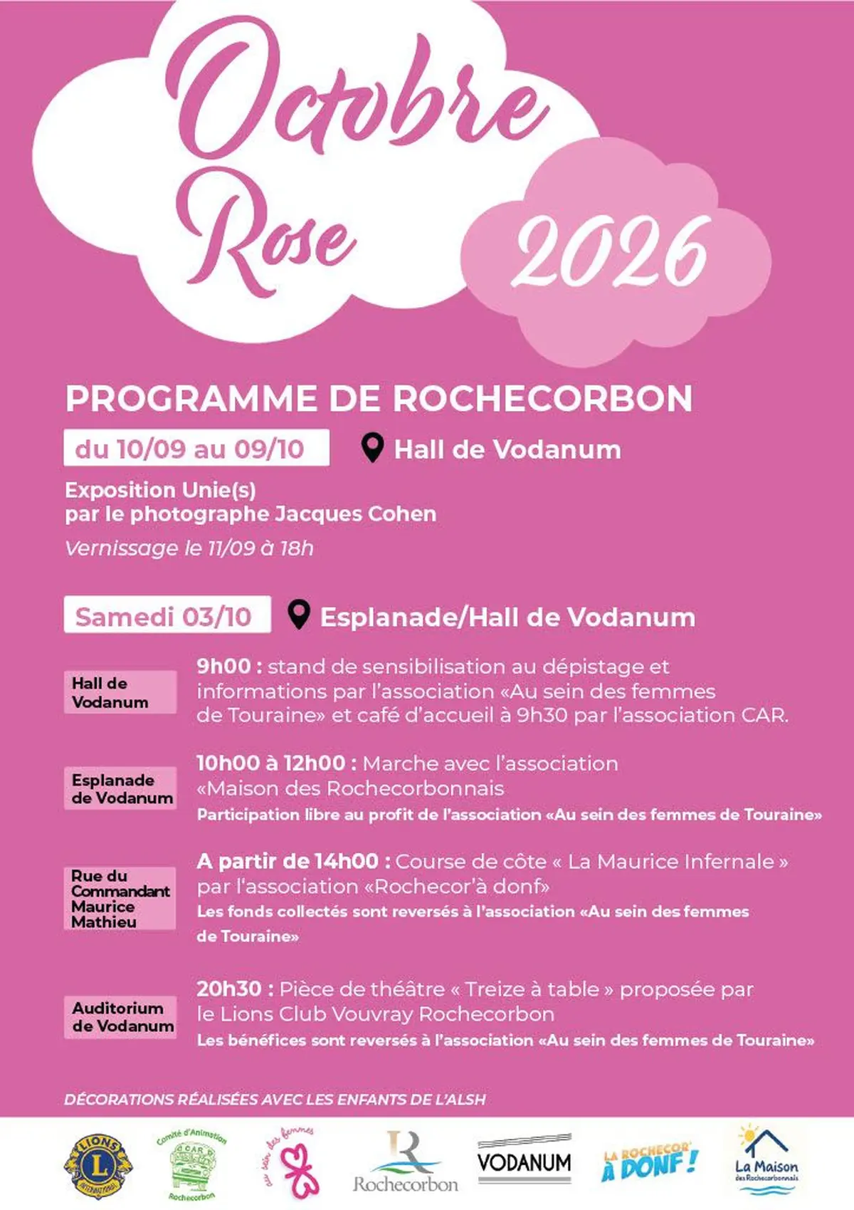 Octobre Rose à Rochecorbon ! 