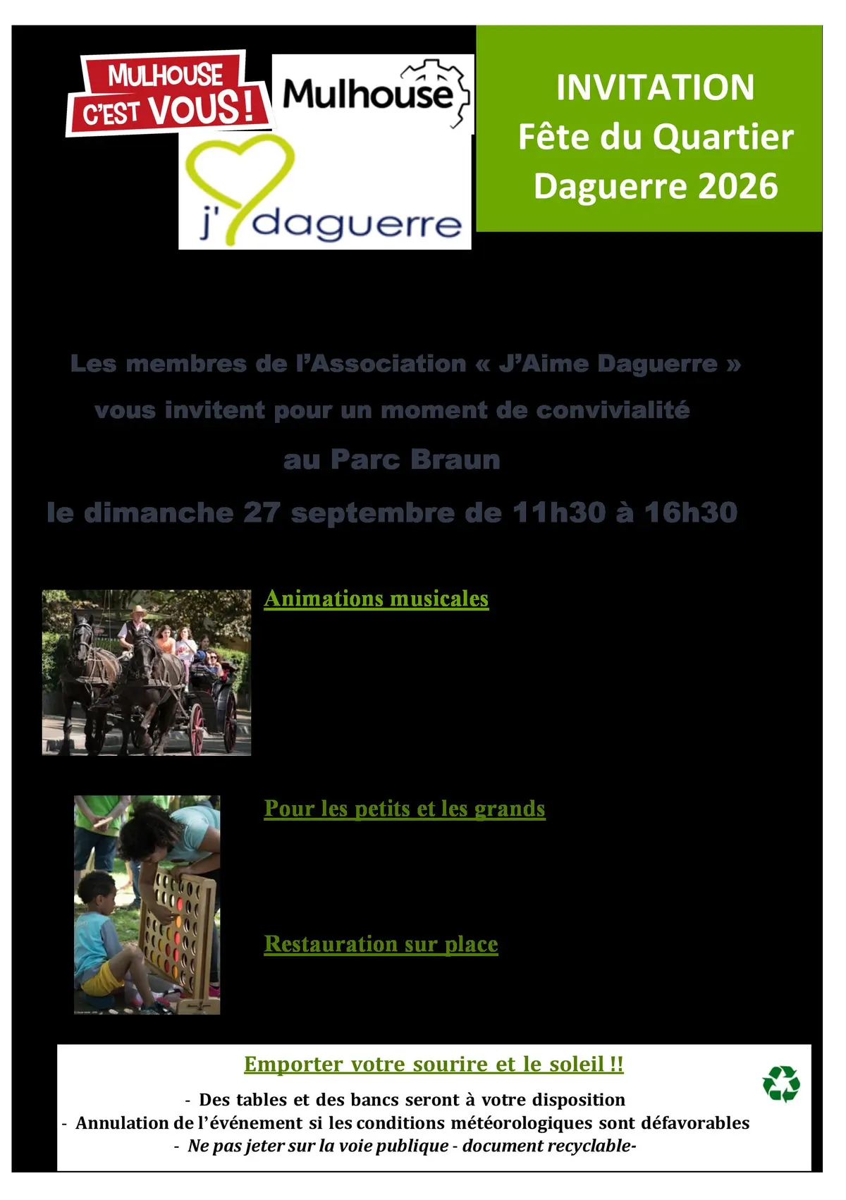 Fete du quartier Daguerre