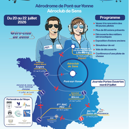 62e édition Tour Aérien des jeunes pilotes