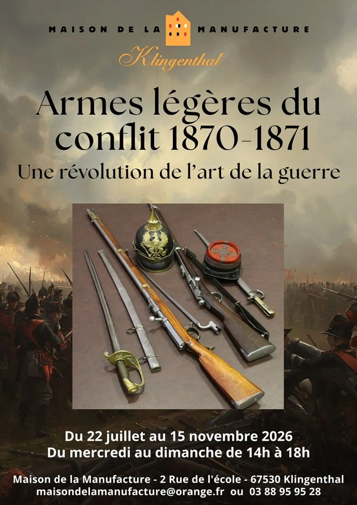 Armes légères du conflit de 1870-1871. Une révolution de l’art de la guerre. 