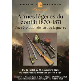 Armes légères du conflit de 1870-1871. Une révolution de l’art de la guerre. 