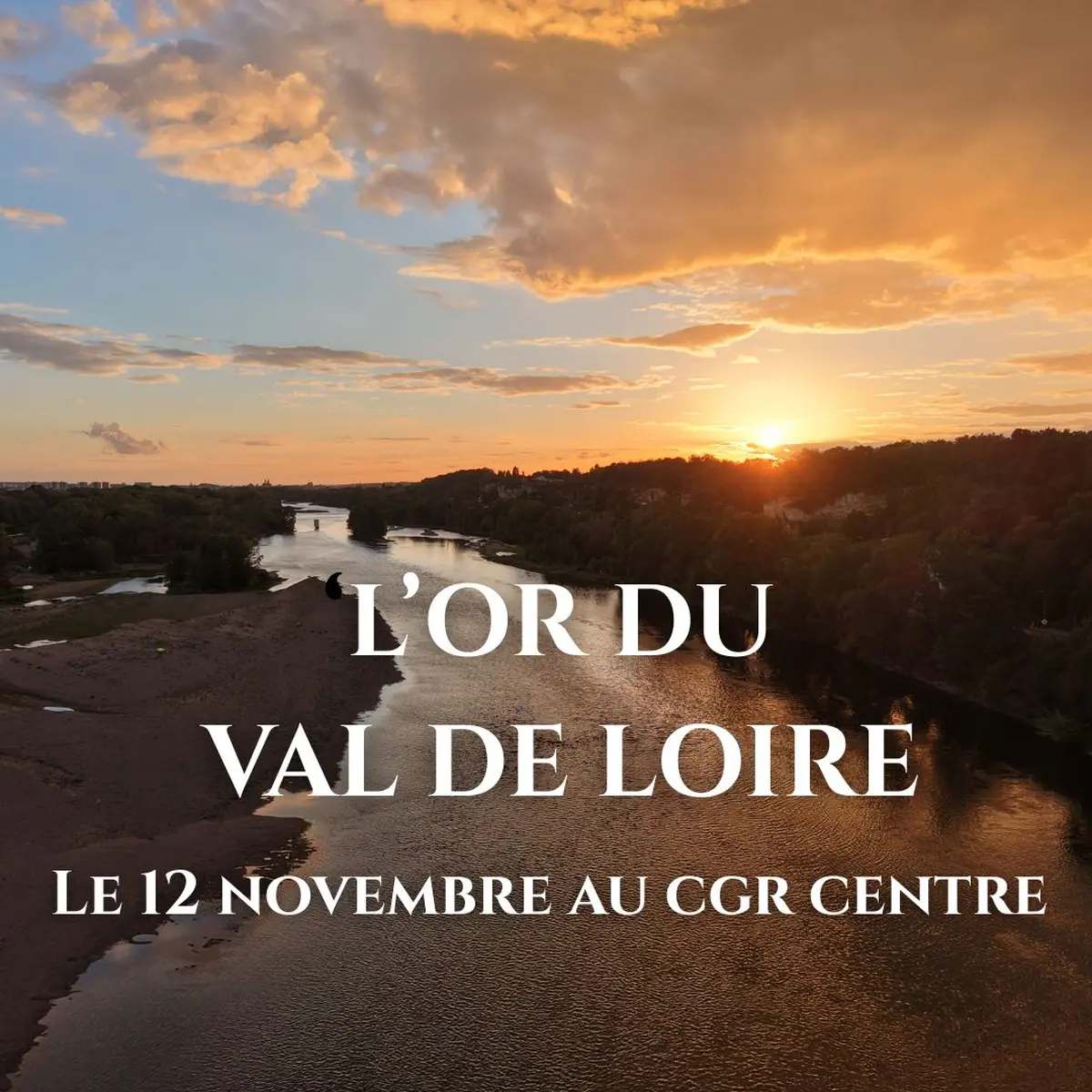 Projection du film L'Or du Val de Loire au CGR Tours Centre