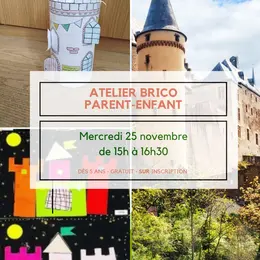 Atelier Brico parent-enfant. Dès 5 ans