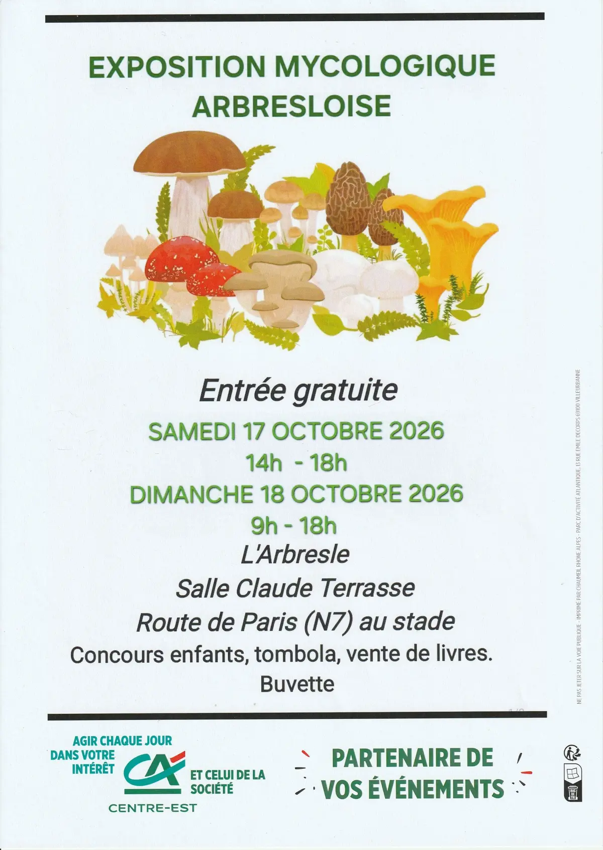 Exposition Mycologique