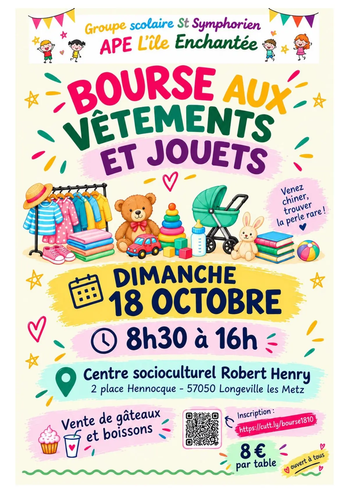 Bourse aux vêtements et jouets