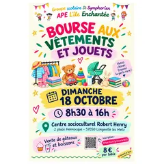 Bourse aux vêtements et jouets