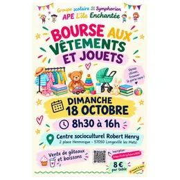 Bourse aux vêtements et jouets