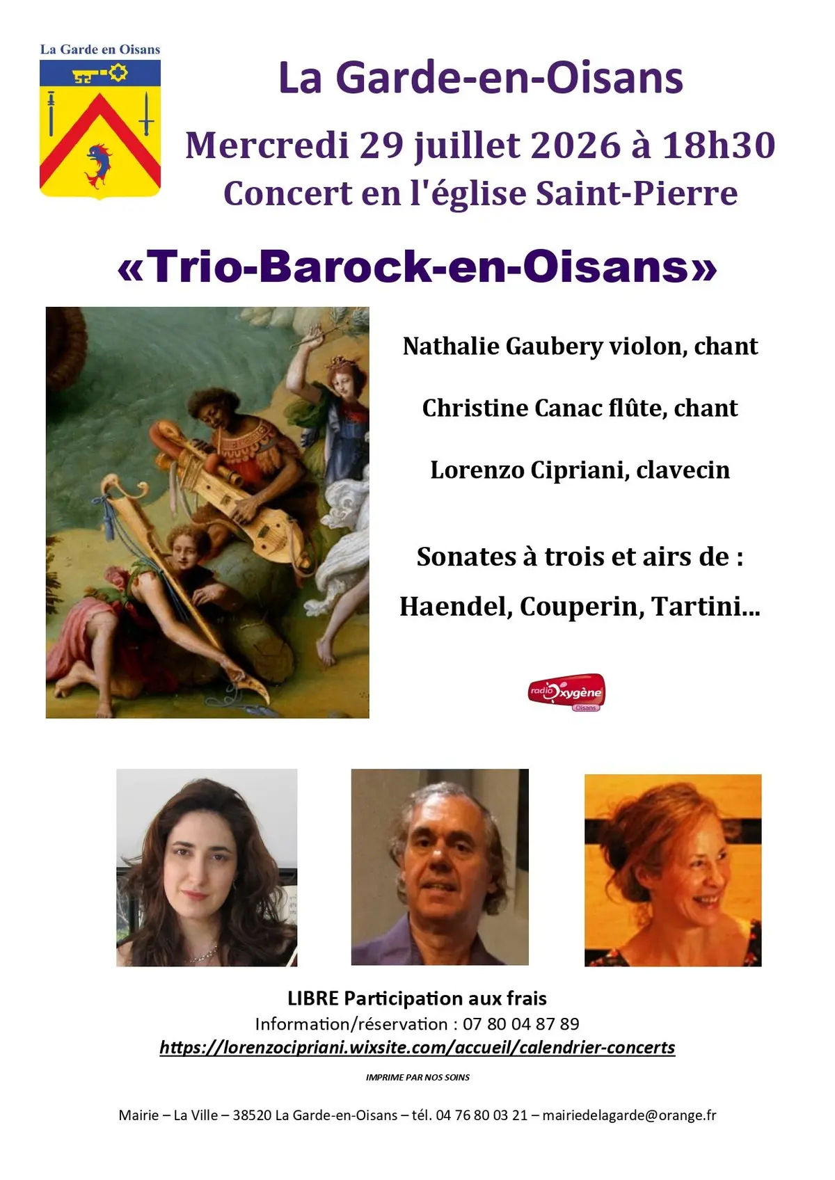 Trio Barok en Oisans