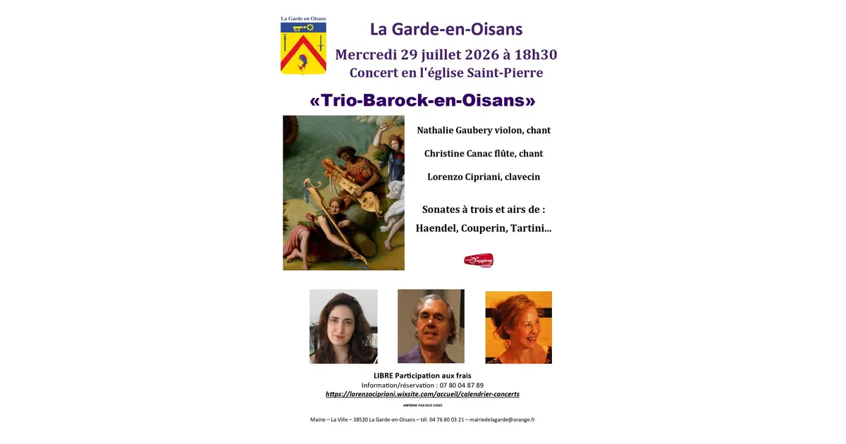 Trio Barok en Oisans