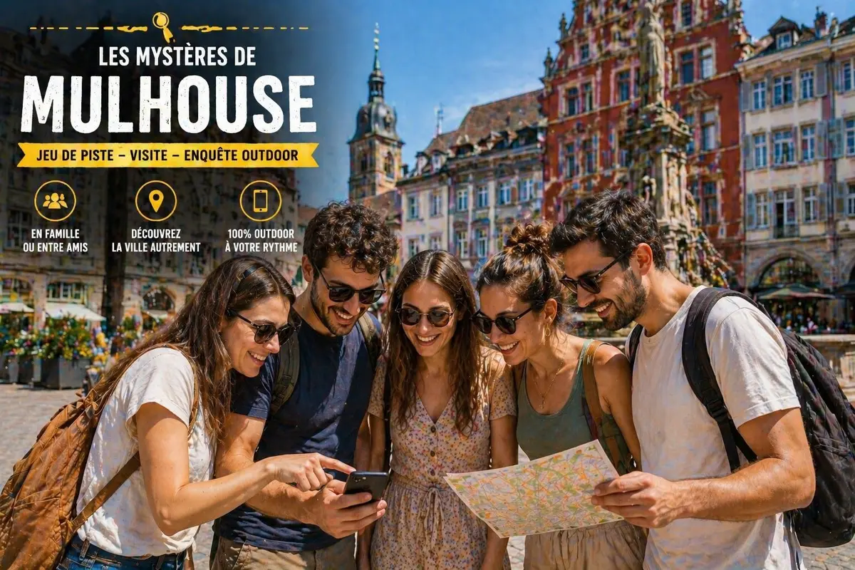 Vacances Jeu de piste découverte Les mystères de Mulhouse