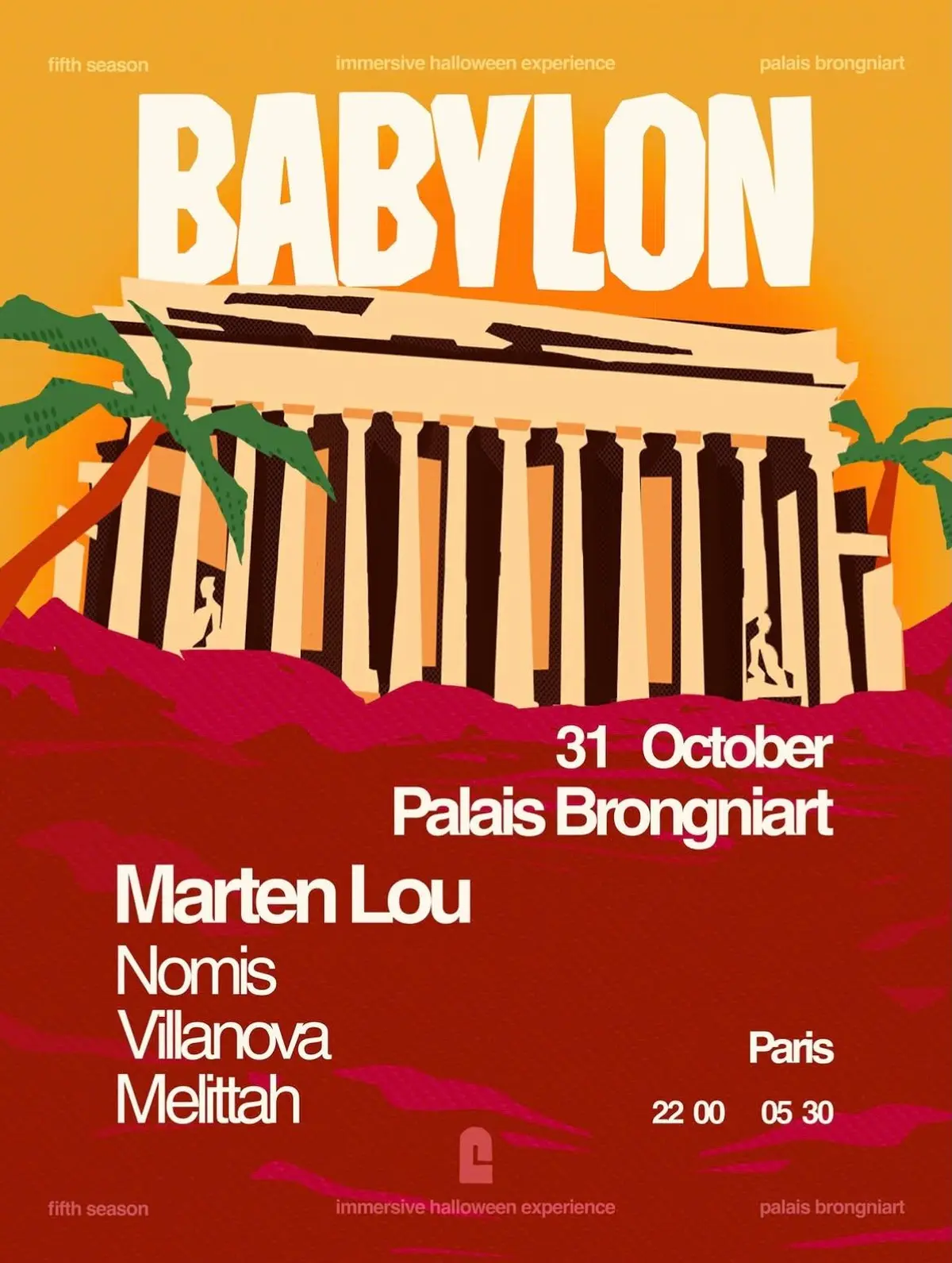 Babylon au Palais Brongniart 