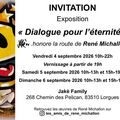 Exposition tableaux Dialogue pour l&rsquo;&eacute;ternit&eacute; 