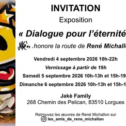 Exposition tableaux Dialogue pour l’éternité 