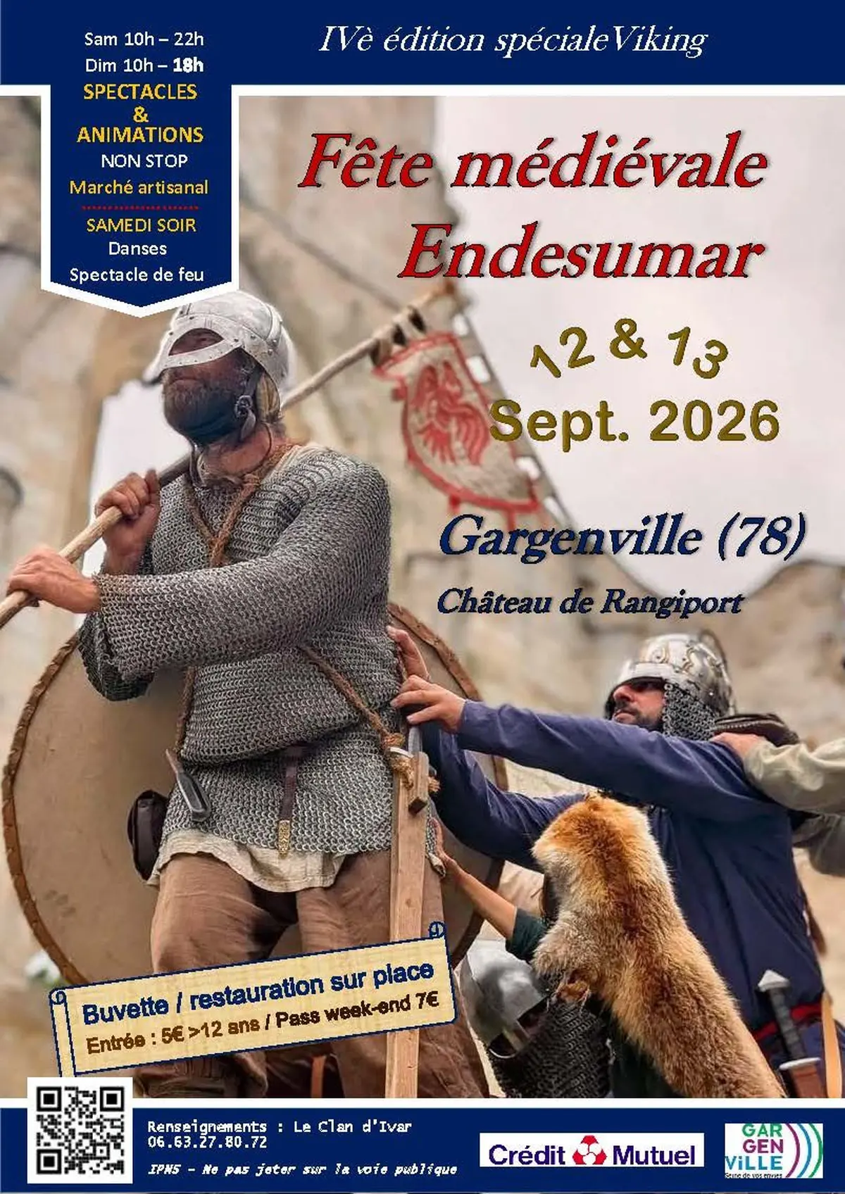 Fête Médiévale viking Endesumar 