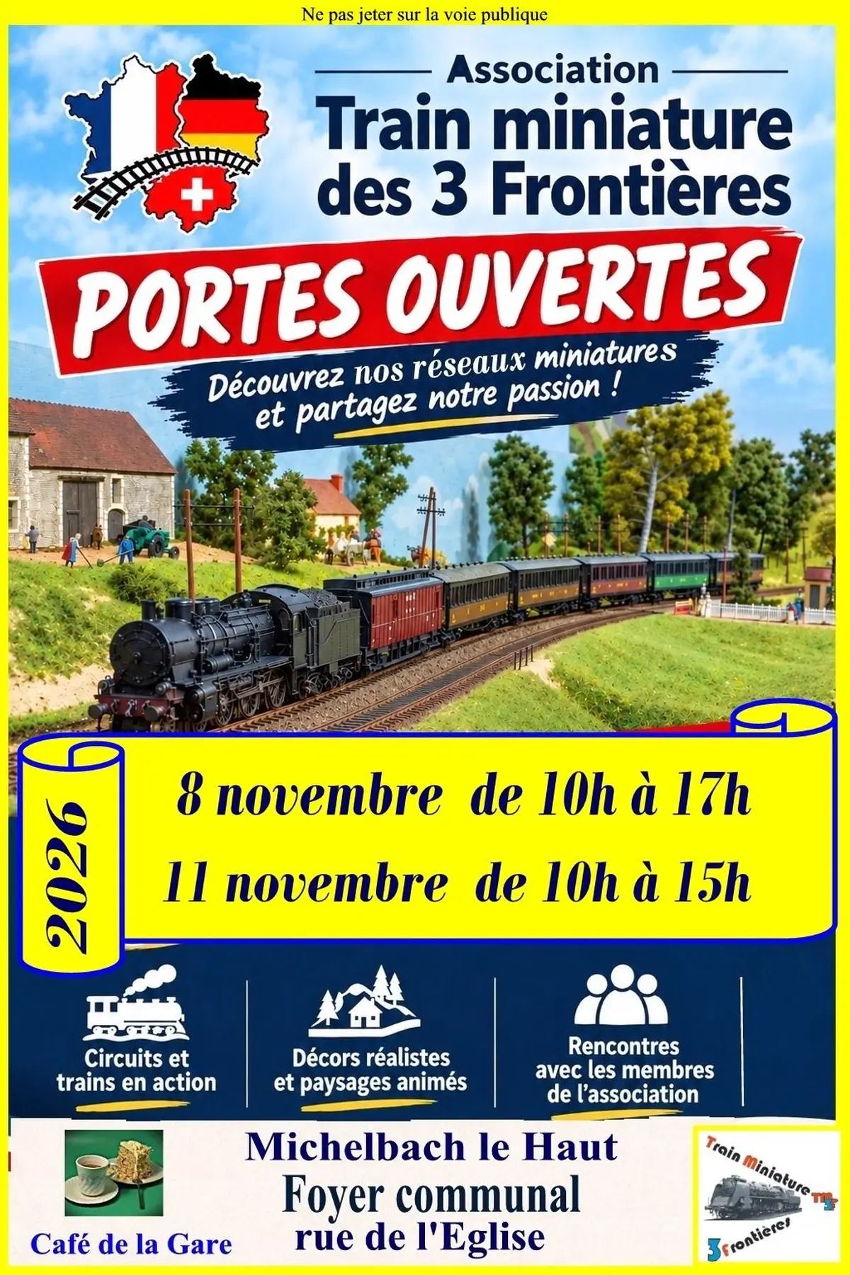 Portes Ouvertes du Train Miniature des Trois Frontières