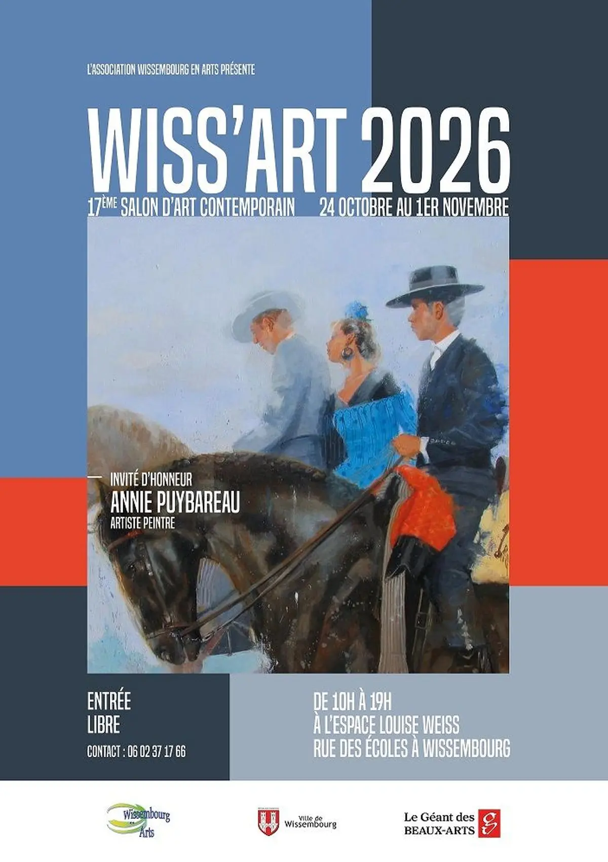 17ème Salon d'Art Contemporain Wiss'art 2026 