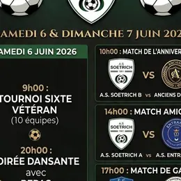 65 ans de l'AS Soetrich