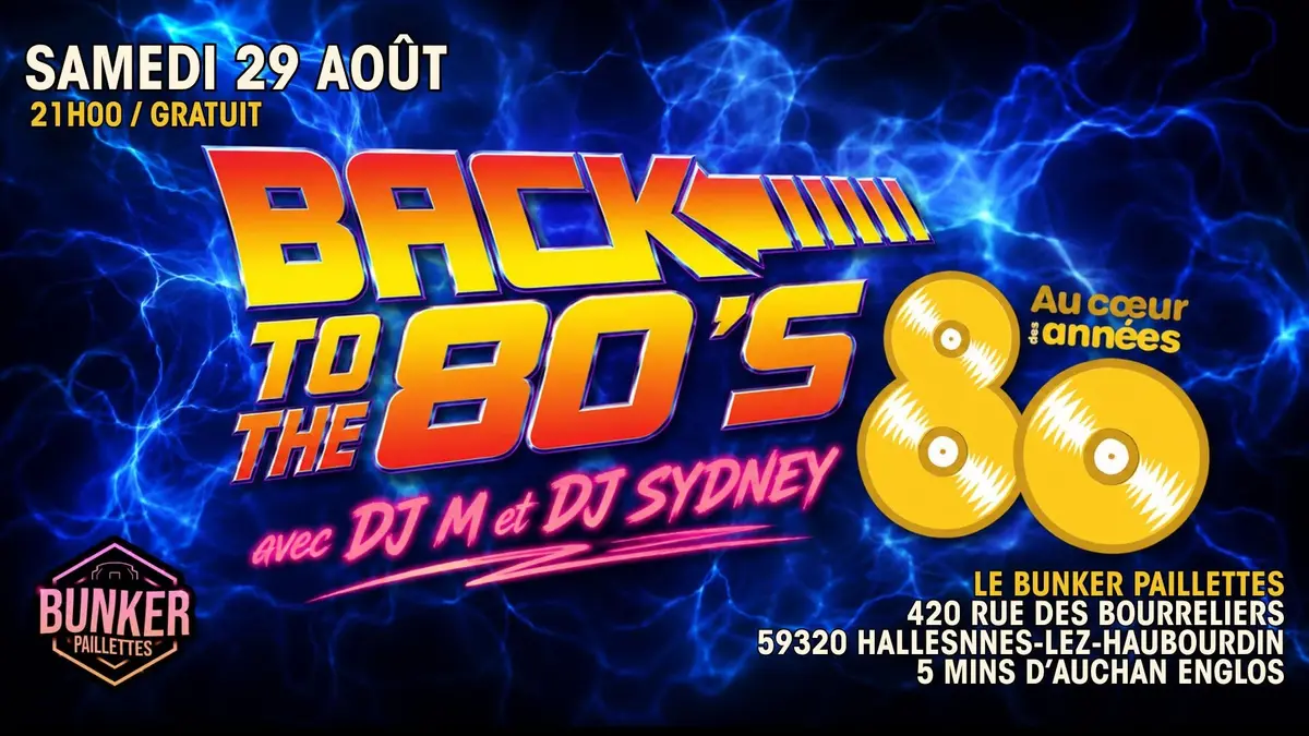 Soirée Années 80
