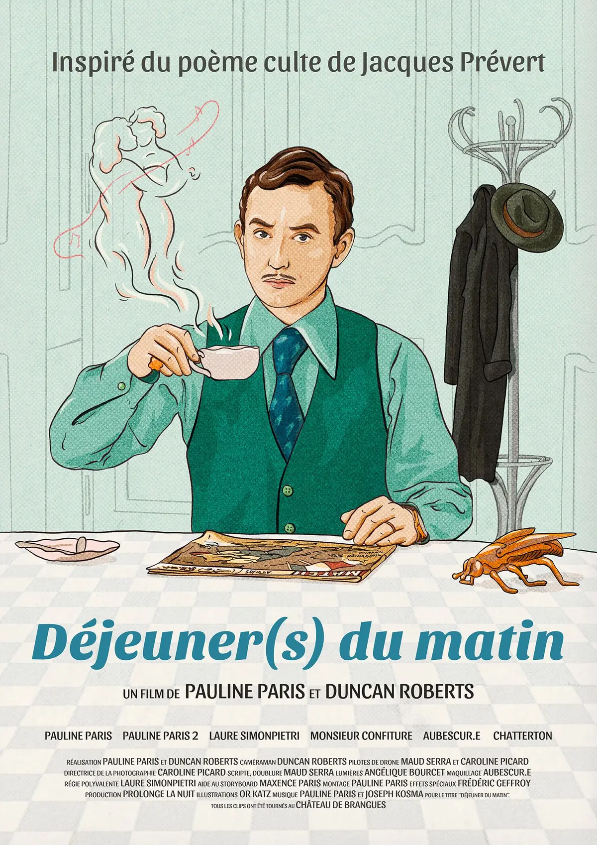 Pauline Paris dévoile le film musical Déjeuner(s) du Matin au Lucernaire