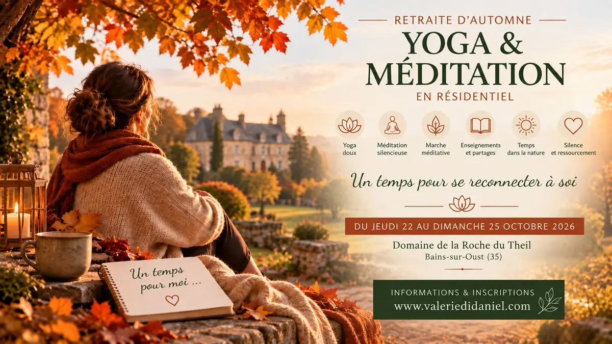 Retraite d'automne Yoga et méditation