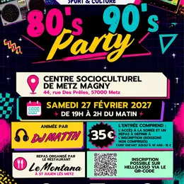Soirée année 80 90
