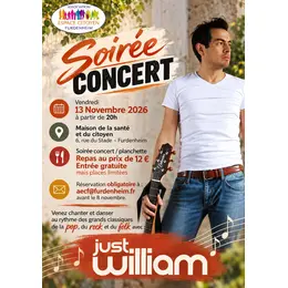 Soirée concert avec Just William