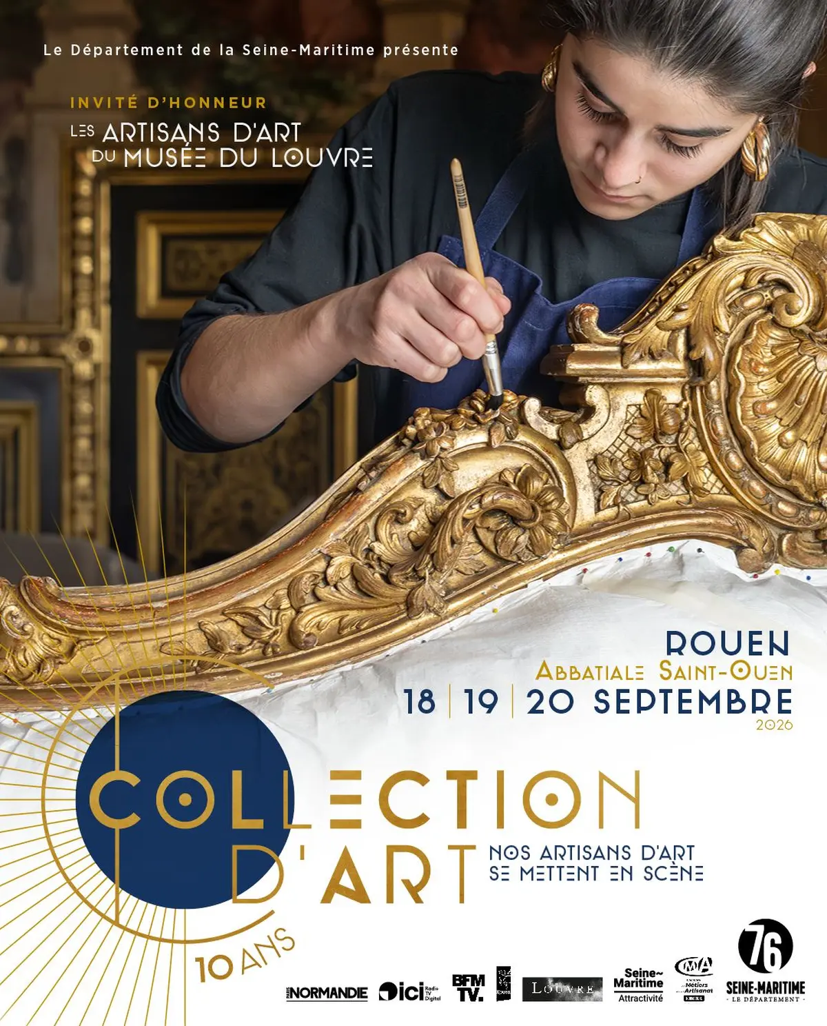 Collection d’Art célèbre sa 10ᵉ édition à l’Abbatiale Saint-Ouen de Rouen
